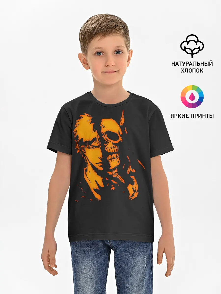 Детская базовая футболка / Ichigo Kurosaki
