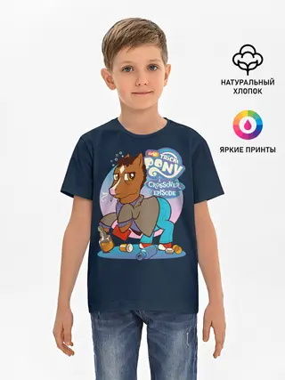 Детская базовая футболка / Pony x Bojack