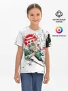 Детская базовая футболка / Ророноа Зоро пират Соломенной Шляпы