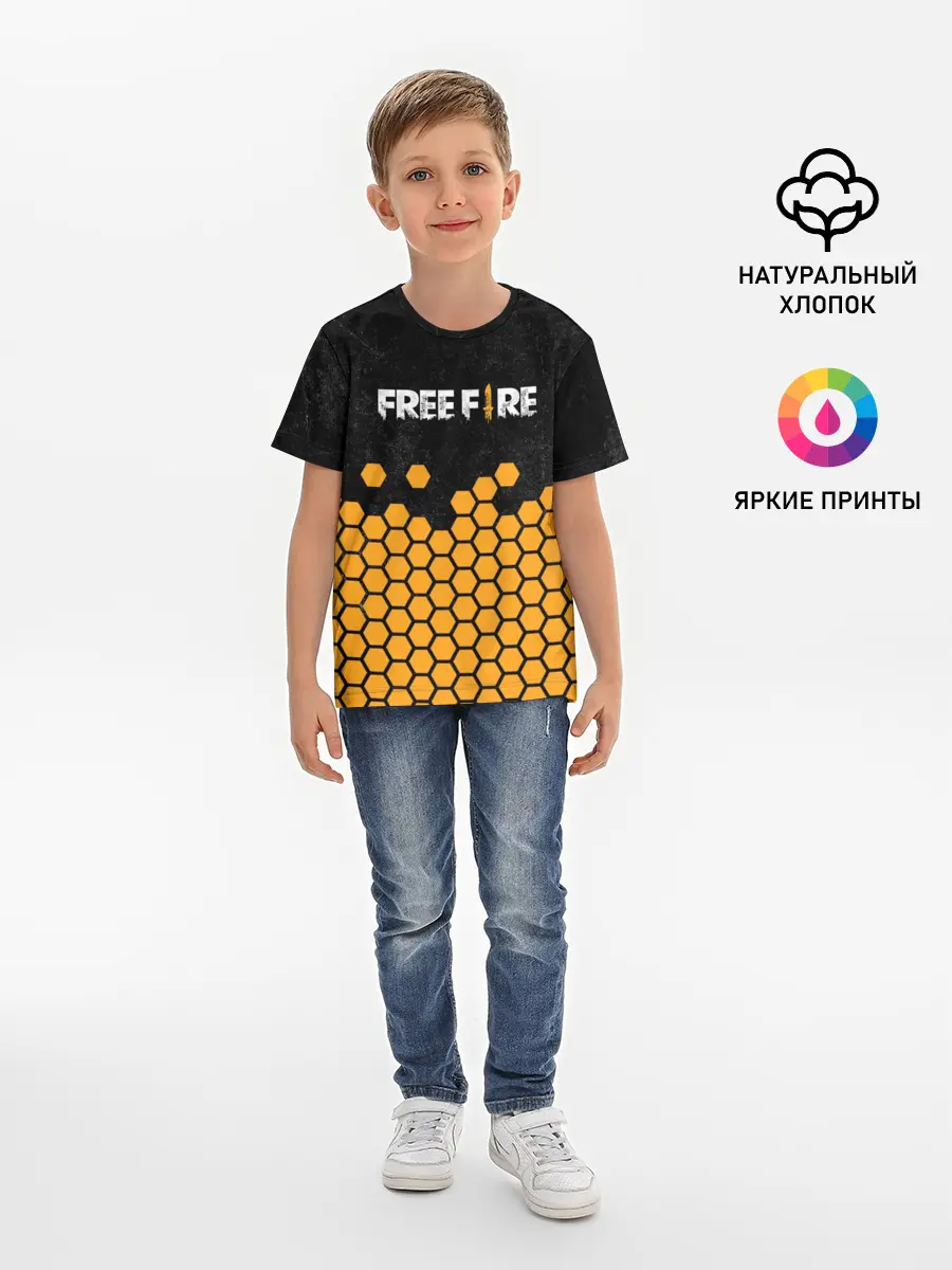 Детская базовая футболка / GARENA FREE FIRE
