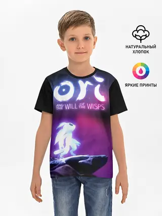 Детская базовая футболка / Ori and the Will of the Wisps