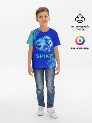 Детская базовая футболка / Brawl Stars SPIKE