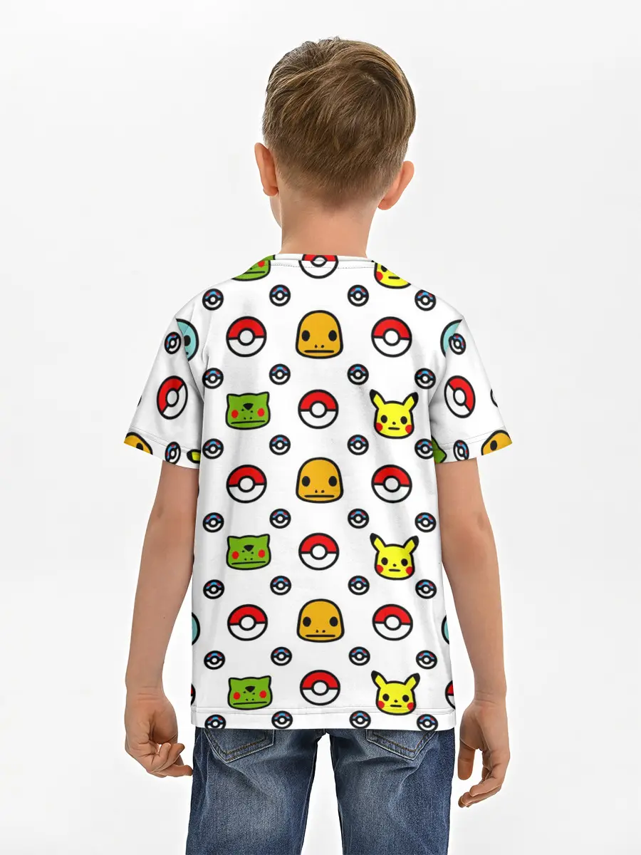 Детская базовая футболка / POKEMON / ПОКЕМОНЫ