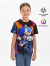 Детская базовая футболка / SONIC