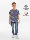Детская базовая футболка / Новогодние Ёлочные Игрушки