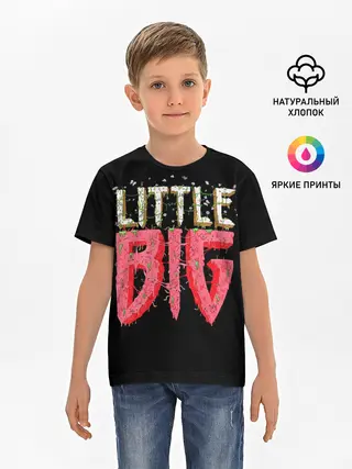 Детская базовая футболка / Little Big