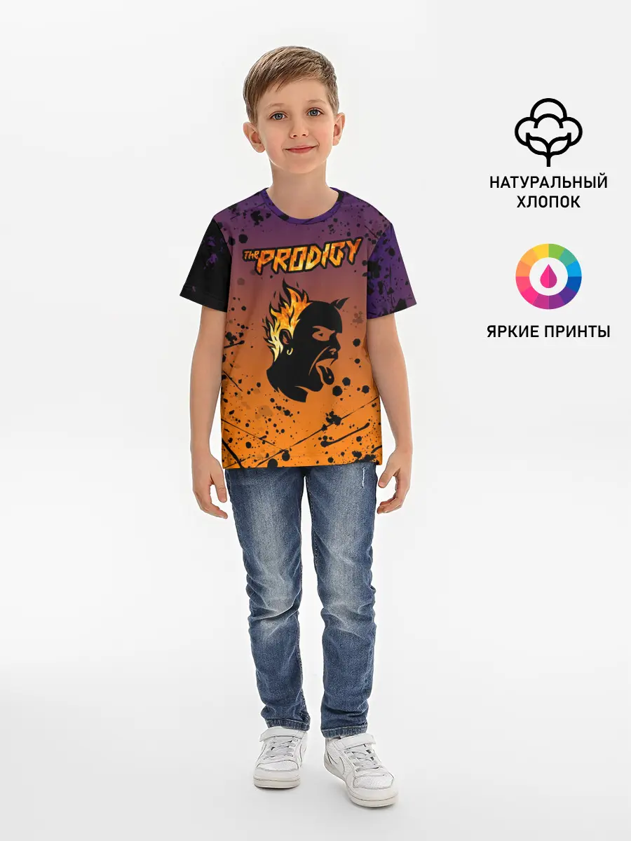 Детская базовая футболка / THE PRODIGY | ПРОДИДЖИ