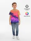 Детская базовая футболка / Очеровательный закат