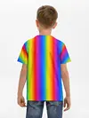 Детская базовая футболка / Color gradient