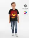 Детская базовая футболка / Тыква фонарь