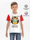 Детская базовая футболка / Among Picachu