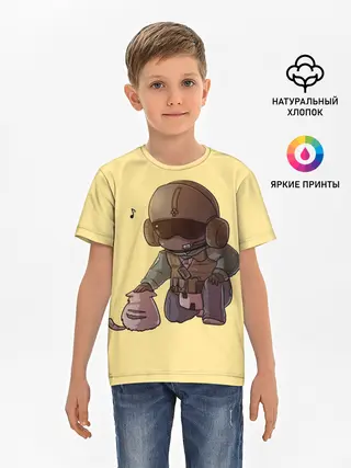 Детская базовая футболка / J?ger Rainbow Six (Art 01)