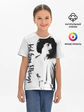Детская базовая футболка / Финн Вулфард