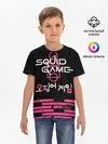 Детская базовая футболка / SQUID GAME [ALL LOGO]