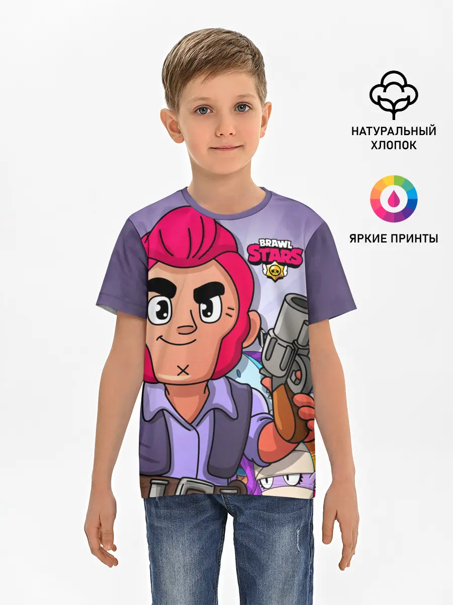 Детская базовая футболка / BRAWL STARS COLT