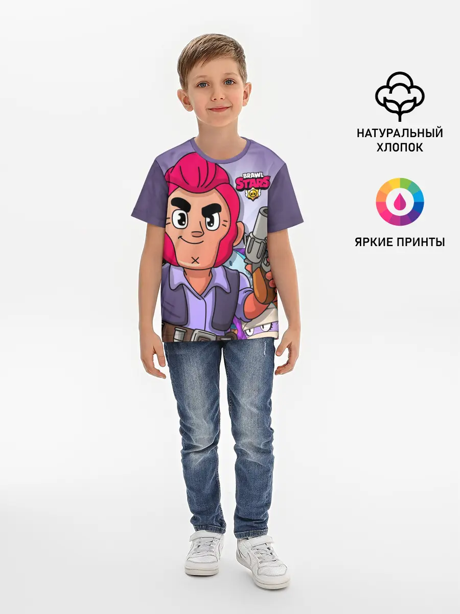 Детская базовая футболка / BRAWL STARS COLT