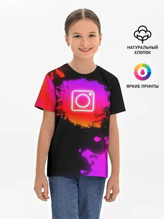 Детская базовая футболка / Instagram