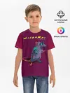 Детская базовая футболка / CyberRat 2077|КиберКрыс 2077