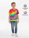 Детская базовая футболка / TIE-DYE