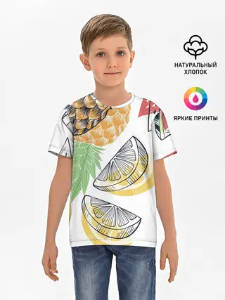 Детская базовая футболка / Сочное настроение