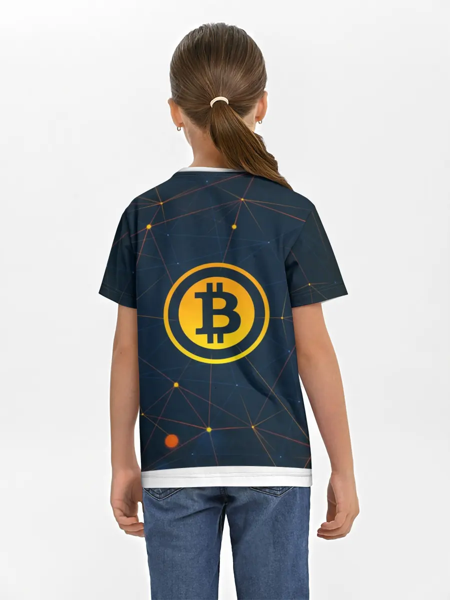 Детская базовая футболка / Bitcoin is future