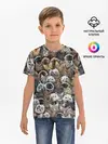 Детская базовая футболка / Коты разных пород