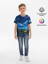 Детская базовая футболка / ЗИМНЯЯ НОЧЬ