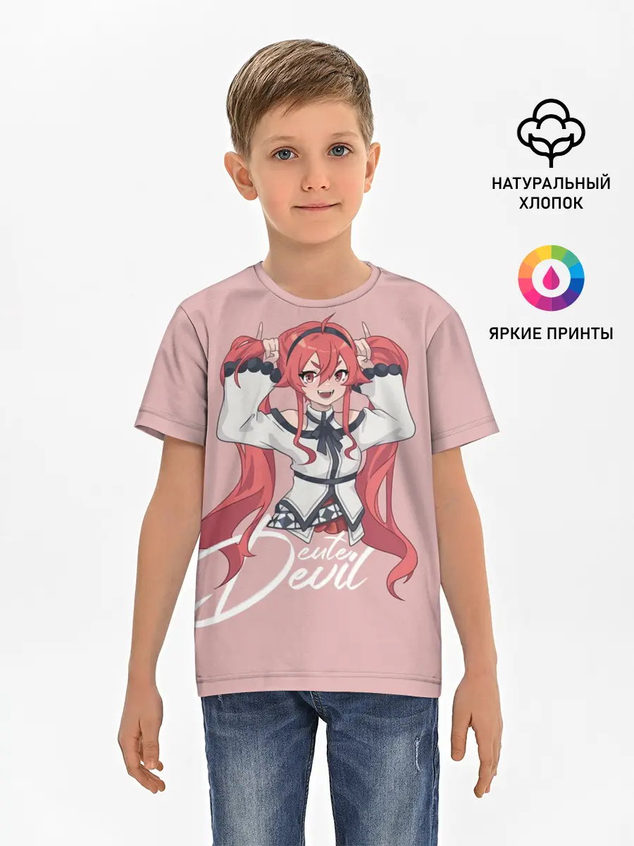 Детская базовая футболка / Cute Devil Eris