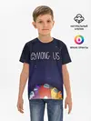 Детская базовая футболка / Among Us team