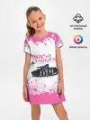 Детское платье / Девушки и танки | Pink (Z)