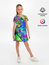 Детское платье / НЕОНОВЫЕ КРАСКИ