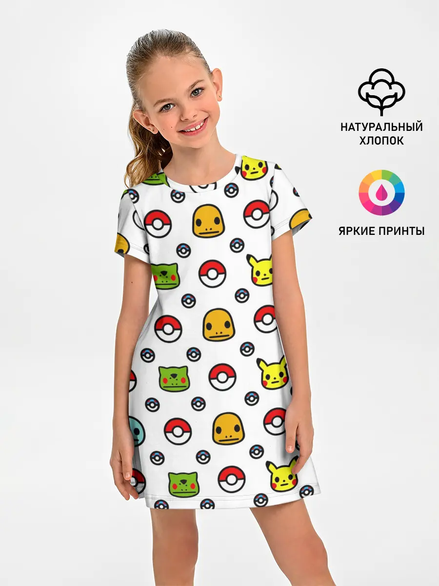 Детское платье / POKEMON / ПОКЕМОНЫ