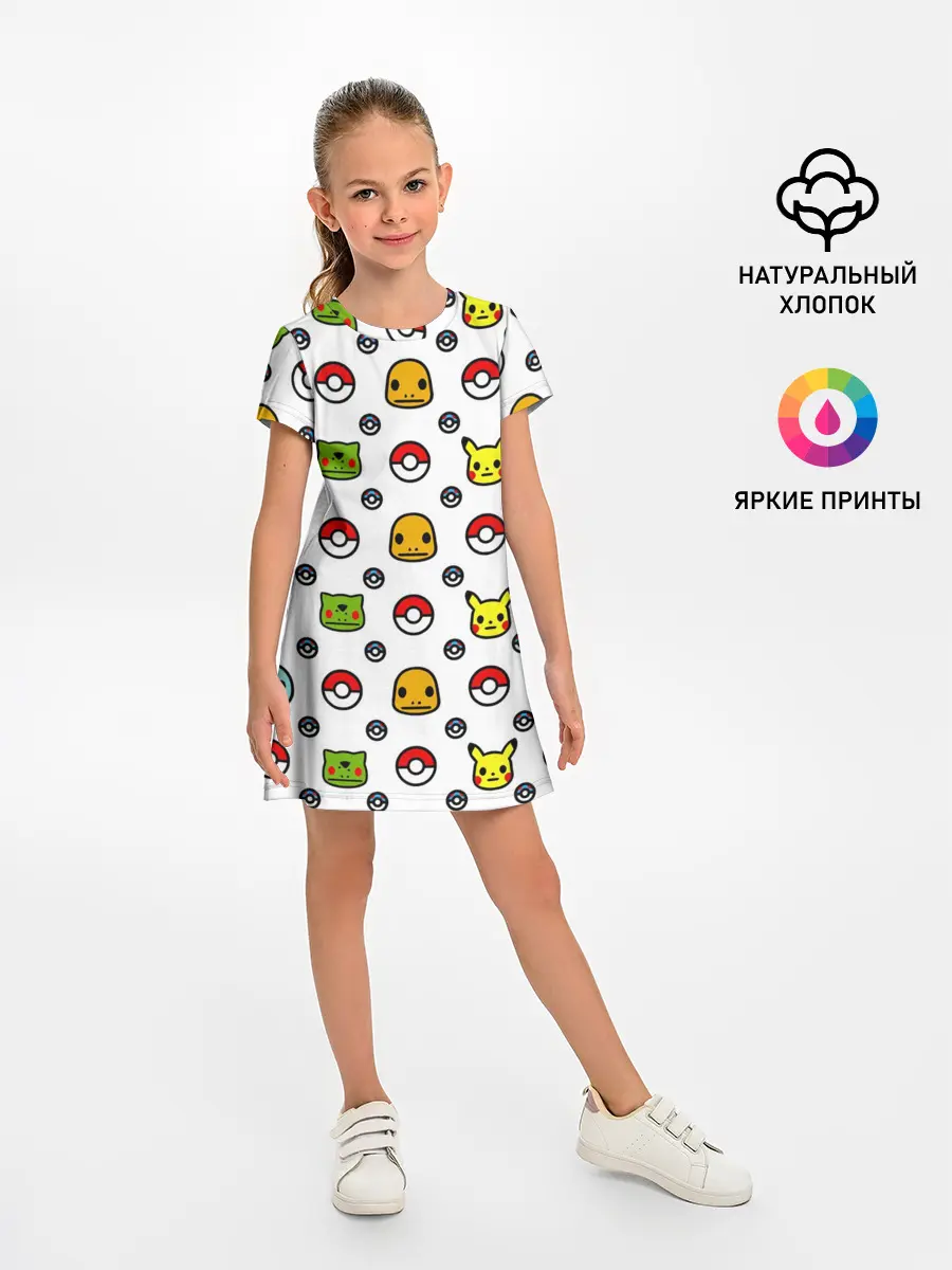 Детское платье / POKEMON / ПОКЕМОНЫ