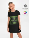 Детское платье / MINECRAFT CREEPER
