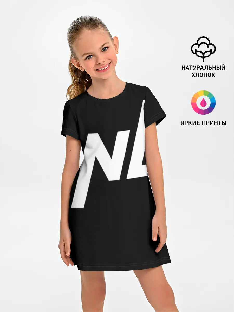 Детское платье / NL logo