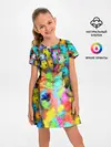 Детское платье / Котики на дискотеке