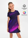 Детское платье / GEOMETRY STRIPES NEON