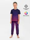 Детская пижама с брюками / Gradient background