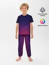 Детская пижама с брюками / Gradient background