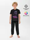 Детская пижама с брюками / Игра в кальмара - символ круг