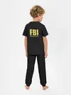 Детская пижама с брюками / FBI. Female Body Inspector.