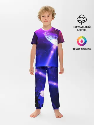 Детская пижама с брюками / 