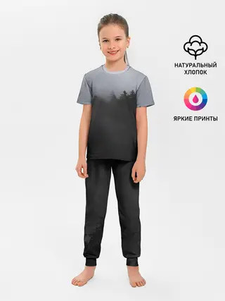Детская пижама с брюками / 