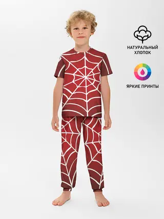 Детская пижама с брюками / Паутина