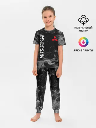 Детская пижама с брюками / MITSUBISHI | ОГОНЬ