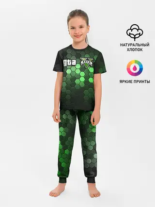 Детская пижама с брюками / 