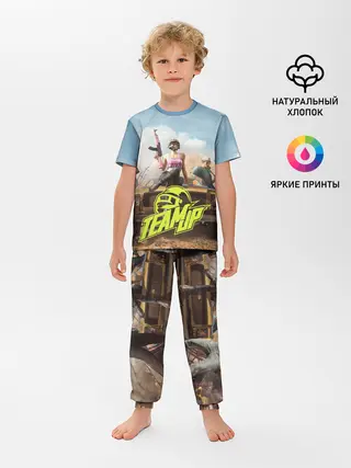Детская пижама с брюками / 