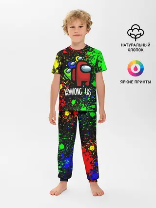 Детская пижама с брюками / 