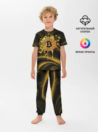 Детская пижама с брюками / 
