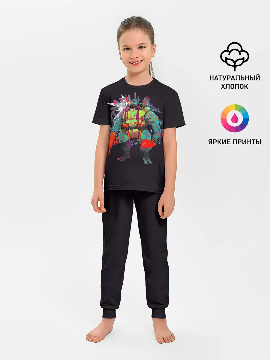 Детская пижама с брюками / Злой Рафаэль